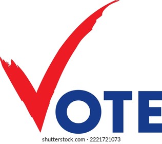 Vote vector symbol for elections