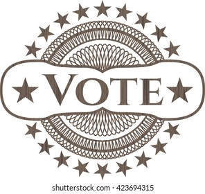 Vote wood emblem