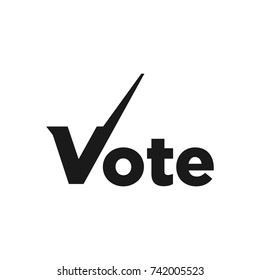 vote yes vector logo.