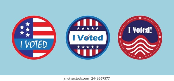 I voted vector logo sticker