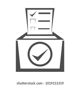 Voting box icon