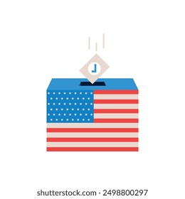 Voting Box Icon Vector Design.