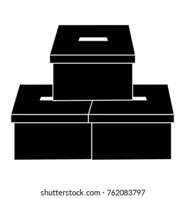 voting box vote icon image 