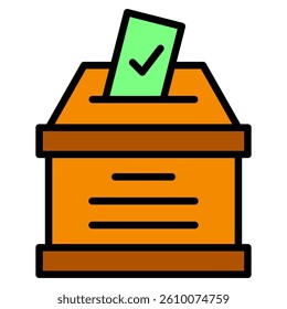 Voting And Election Illustration icon