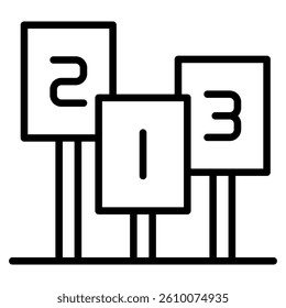 Voting And Election Outline icon