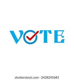 voting icon on a white background, vector illustration