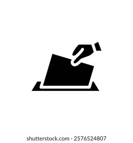 Voting icon web design in vector