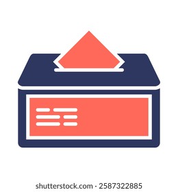 Voting Rights Icon Element For Design