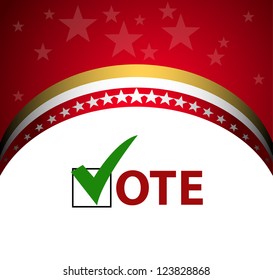 Voting Symbols vector design