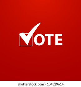 Voting Symbols vector design