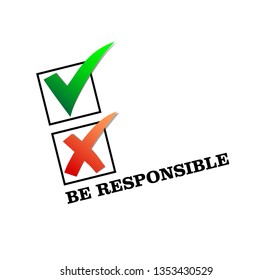Voting Symbols vector design presidential election