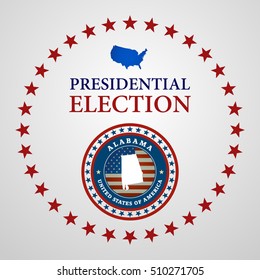 Voting Symbols vector design presidential election