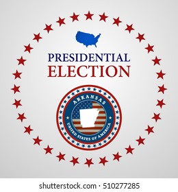 Voting Symbols vector design presidential election
