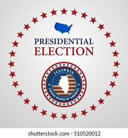 Voting Symbols vector design presidential election