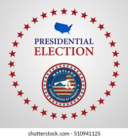 Voting Symbols vector design presidential election