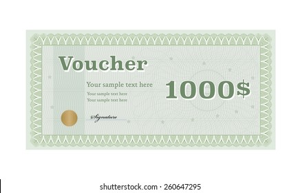 Voucher, Coupon template, Gift certificate