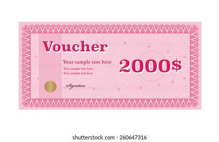 Voucher, Coupon template, Gift certificate