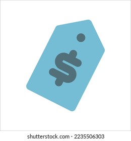 Color sólido del icono de descuento del cupón