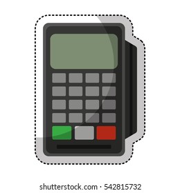 voucher electronic isolated icon vector illustration design