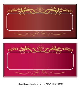 Voucher, Gift certificate, Coupon template. design for invitation, ticket, banknote, money design,