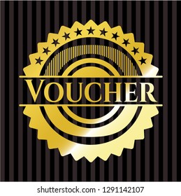 Voucher gold badge