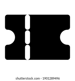 Voucher icon glyph style, you can use for commercial