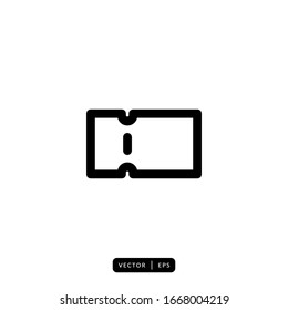 Voucher Icon Vector - Sign or Symbol