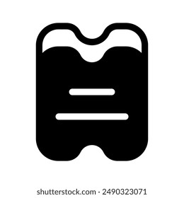Voucher Icon Vector Symbol Design Illustration