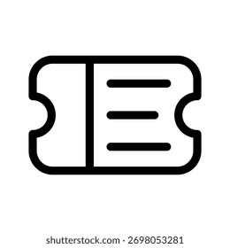 Voucher Icon Vector Symbol Design Illustration