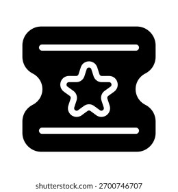 Ilustración de diseño de símbolo de Vector de icono de vale