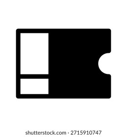 Ilustração de Design de Símbolo de Vetor de Ícone de Voucher