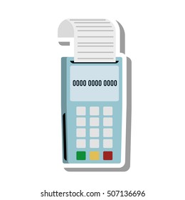 voucher machine e-commerce icon vector illustration design