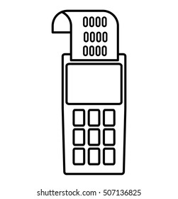 voucher machine e-commerce icon vector illustration design