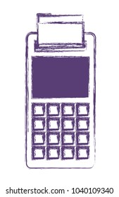 voucher machine isolated icon