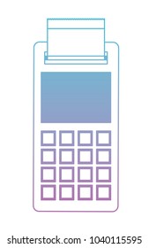 voucher machine isolated icon