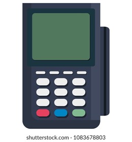 voucher machine isolated icon