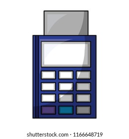 voucher machine isolated icon