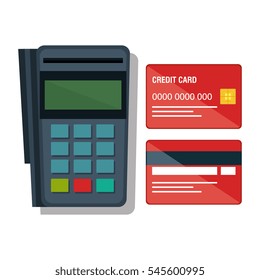 voucher machine isolated icon