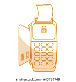 voucher machine isolated icon