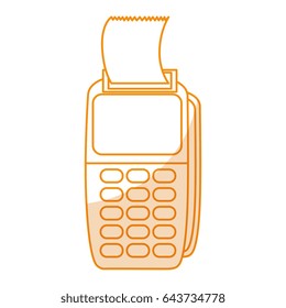 voucher machine isolated icon