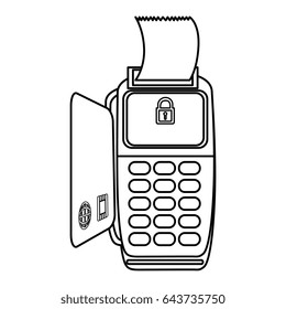 voucher machine isolated icon