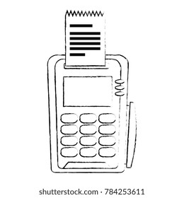 voucher machine isolated icon