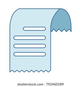 voucher paper isolated icon