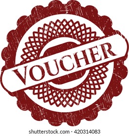 Textura de caucho de voucher