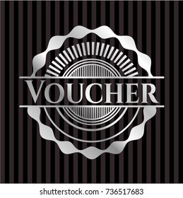 Voucher silver emblem