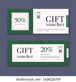 Gift Voucher Template Spa Hotel Resort Stock Vector (Royalty Free ...