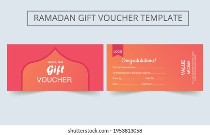 Voucher template with floral pattern. gift coupon, invitation, voucher, ticket, certificate, diploma. Vector template.