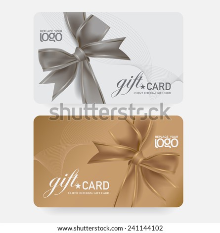 Voucher template with premium vintage pattern. vector 