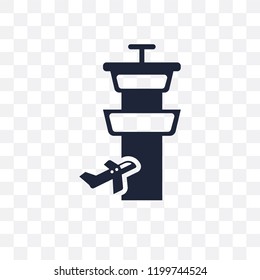 voyage transparent icon. voyage symbol design from Architecture collection. Simple element vector illustration on transparent background.