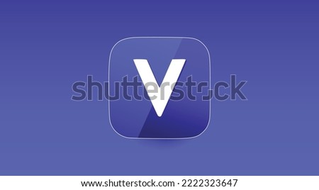 Voyager Token, VGX token cryptocurrency logo on isolated background with copy space. 3d vector illustration of Voyager Token, VGX token icon banner design concept.
